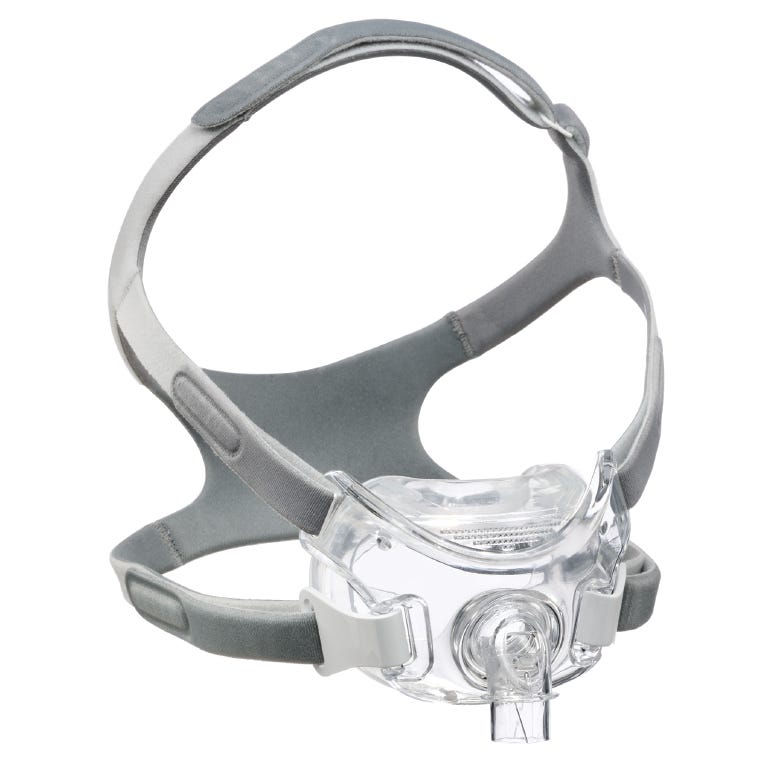 Philips Respironics Amara View CPAP Mask - With Headgear , Clear & Gray