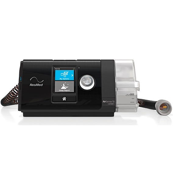 ResMed CPAP AirSense™ 10 AutoSet™ With HumidAir™ And ClimateLineAir™ , Black