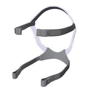 ResMed Quattro™ Air Full Face CPAP Mask Headgear , Gray & Blue