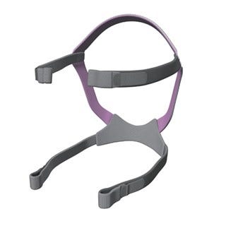 ResMed Quattro™ Air For Her CPAP Mask Headgear , Pink Gray