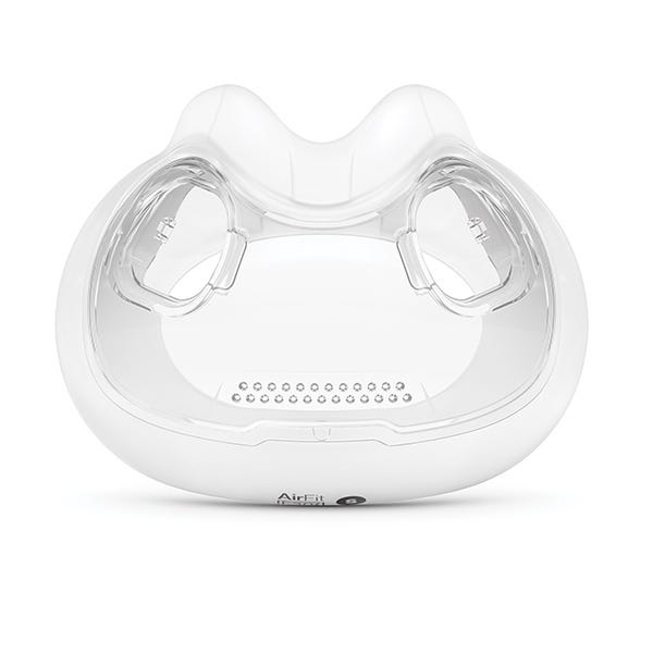 ResMed AirFit™ F30i CPAP Full Face Mask Cushion , Clear & White