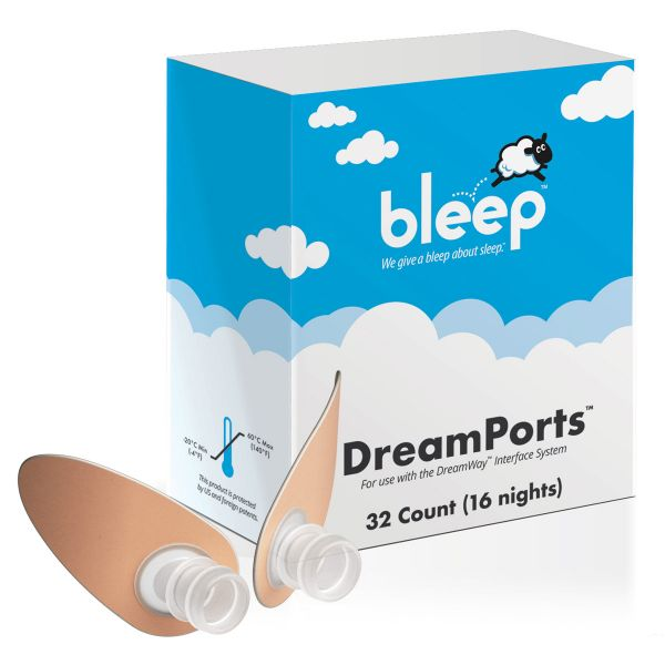 Bleep DreamPorts For DreamWay CPAP Mask , Beige
