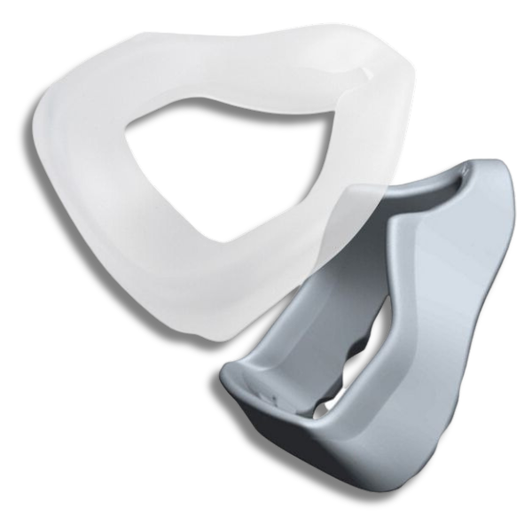 Fisher & Paykel Forma™ Full Face CPAP Mask Seal And Foam Cushion Kit , Clear & Gray