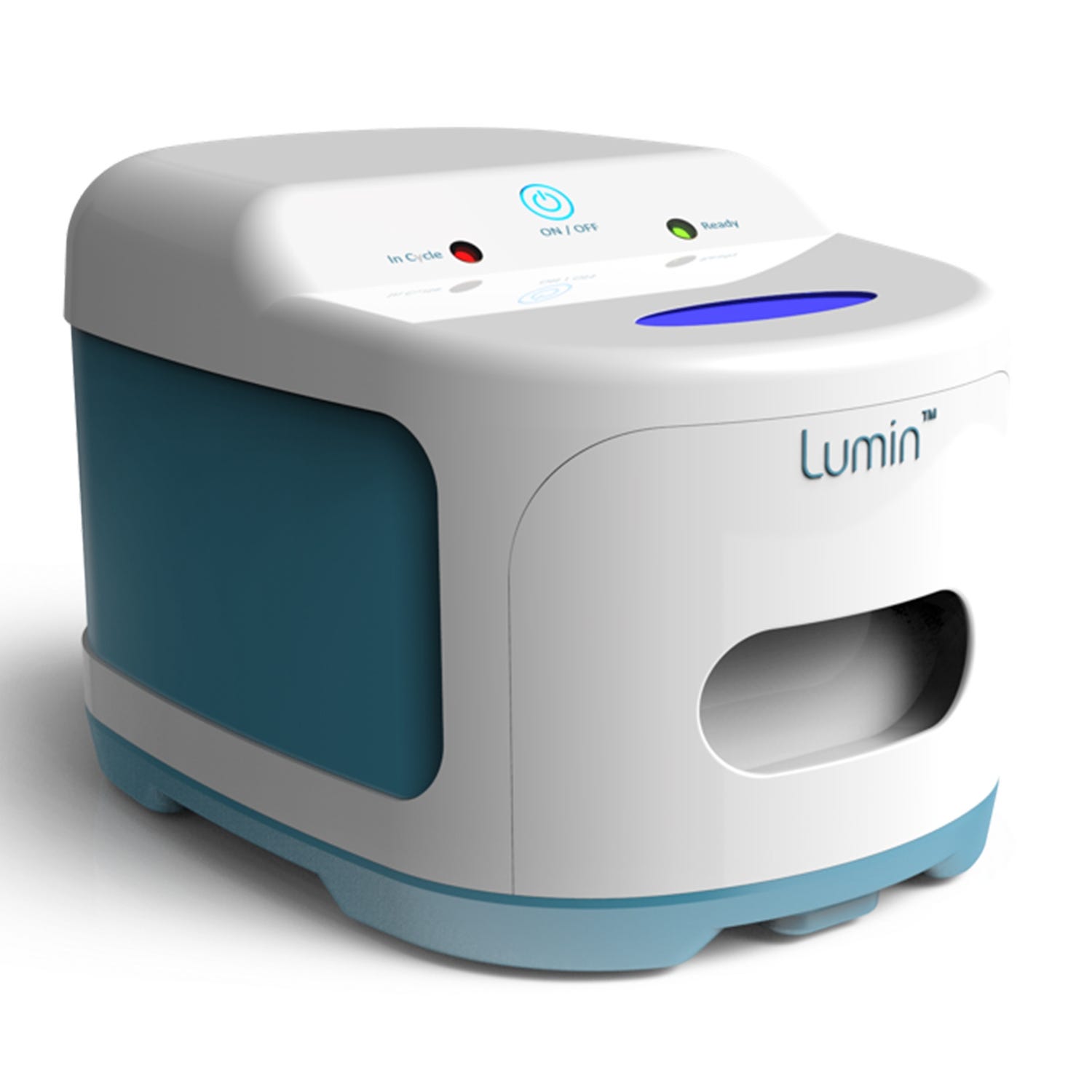 React Health Lumin CPAP Supplies Sanitizer , White & Teal