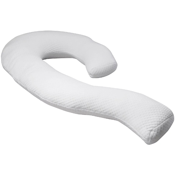 Contour Products Swan Body Pillow For CPAP , White