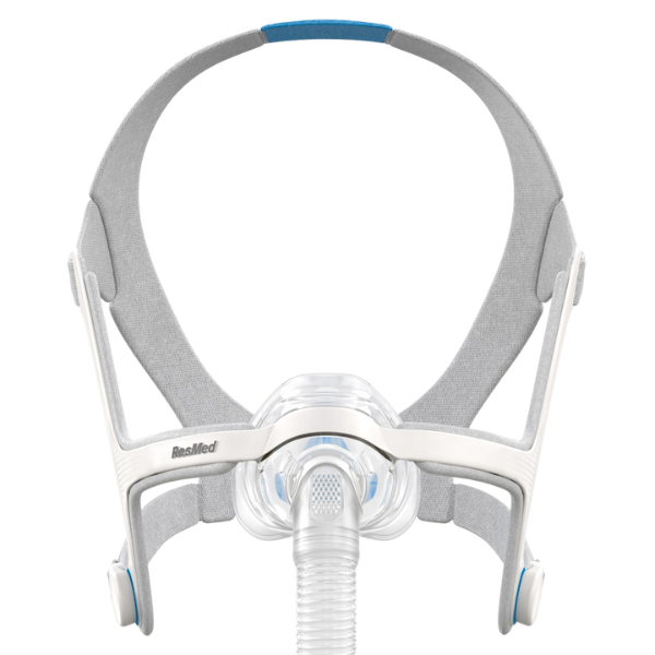 ResMed AirTouch N20 Nasal CPAP Mask with Headgear - Blue and Purple masks 