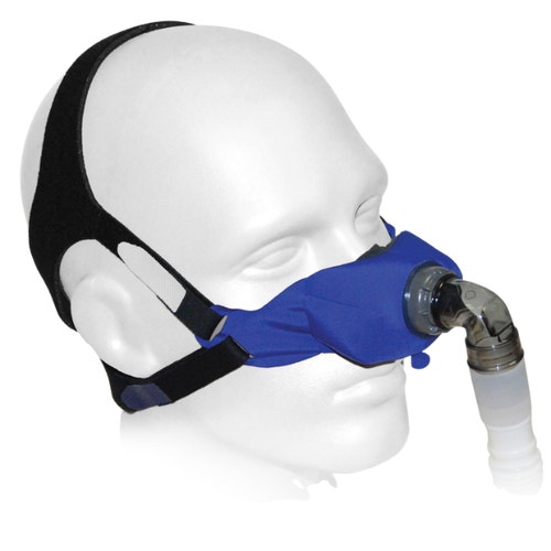 SleepWeaver Elan Soft Cloth Nasal CPAP Mask with Headgear