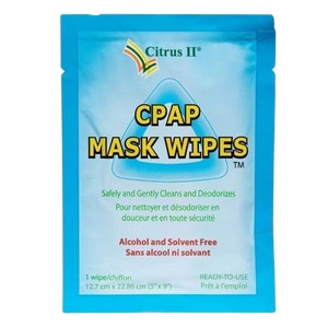 Citrus II CPAP Mask Wipes - Box and Pack