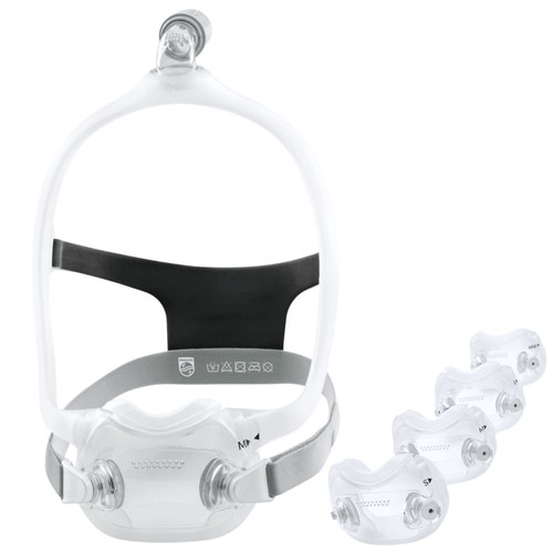Philips Respironics DreamWear Full Face CPAP Mask Fit Pack