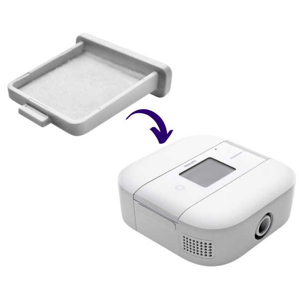 Philips Respironics DreamStation Go Reusable Pollen CPAP Filter (2 pack)