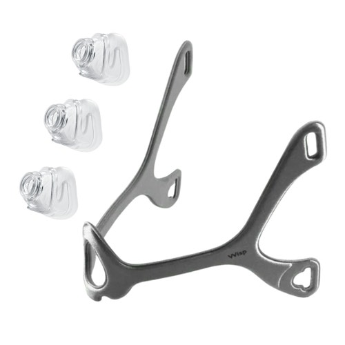 Philips Respironics Wisp Fabric Nasal CPAP Mask Fit Pack without Headgear