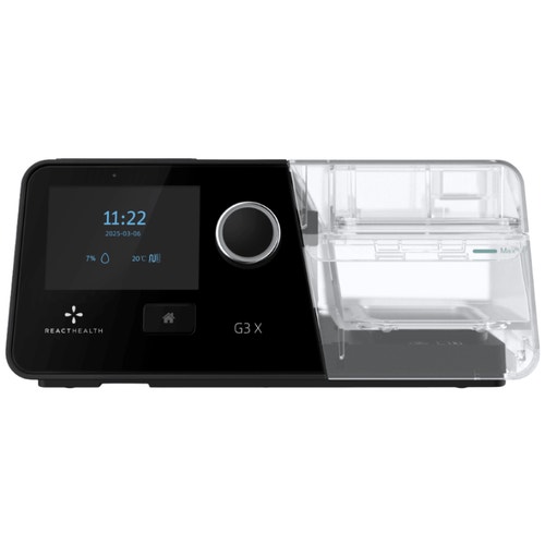React Health G3 X APAP Machine with Cellular Modem & Heated Tubing