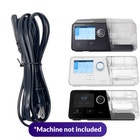 React Health Luna G2/G3 CPAP Machine Power Cord - Shows 2 small-scale images of Luna G3 CPAP Machines next to cord