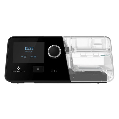 React Health G3 X APAP Machine with Cellular Modem & Heated Tubing