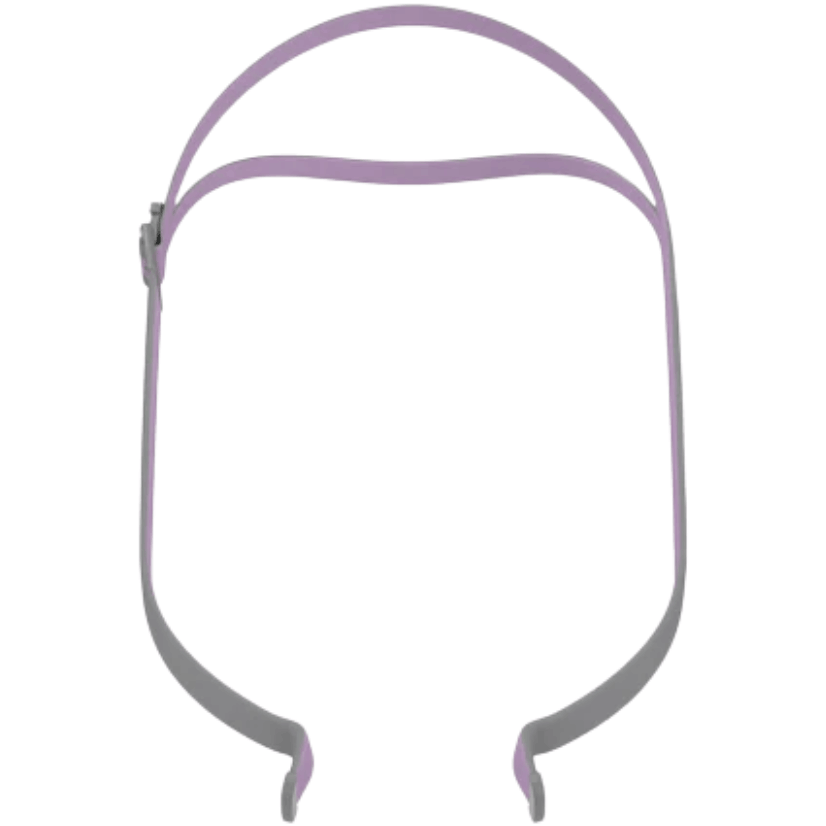 ResMed AirFit P10 CPAP Mask Headgear For Her with Clip - Pink