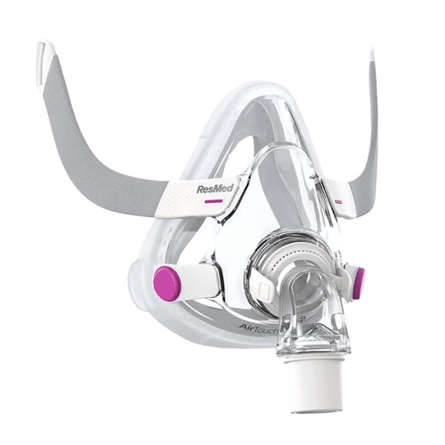 Resmed AirTouch™ F20 For Her Full Face CPAP Mask Frame and Cushion without Headgear