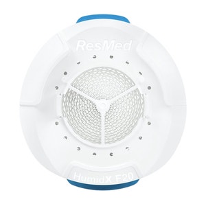 ResMed AirMini HumidX Filters for F20 CPAP Mask - Filter cartridge, package, and box