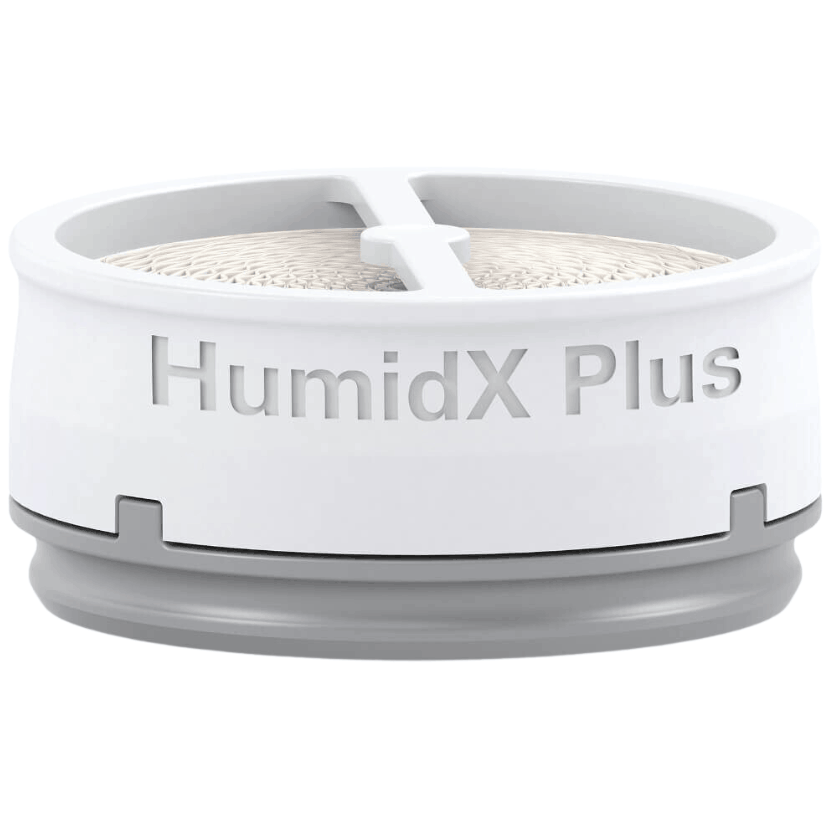 ResMed AirMini HumidX Plus Standard 3 or 6 Pack - Cartridge filter, package, and box