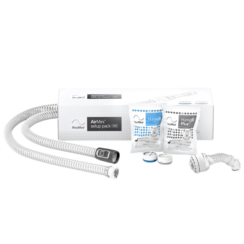 Resmed AirMini N20 or F20 CPAP Mask Starter Pack | CPAPsupplies.com