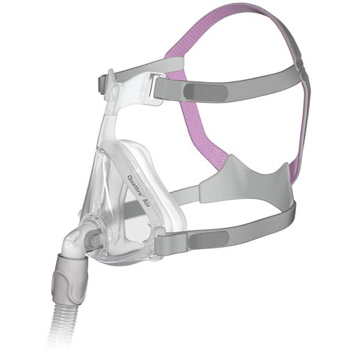 Quattro Air for Her Full Face CPAP Mask by ResMed 