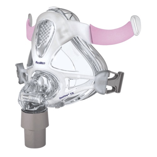Resmed Quattro™ FX For Her Full Face CPAP Mask Frame and Cushion without Headgear
