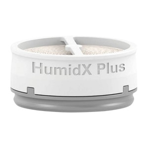 ResMed AirMini HumidX Plus Standard 3 or 6 Pack - Cartridge filter, package, and box