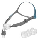 Rio II Nasal Pillow CPAP Mask Fitpack With Headgear by React Health