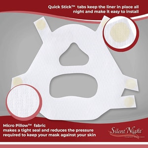Silent Night Full Face Minimal-Contact CPAP Mask Liners