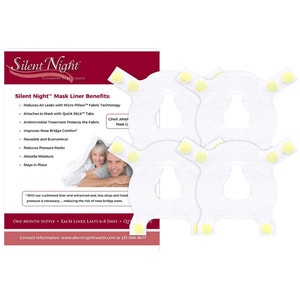 Silent Night Liners for Nasal CPAP Masks