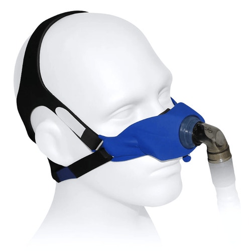 SleepWeaver Elan Soft Cloth Nasal CPAP Mask with Headgear