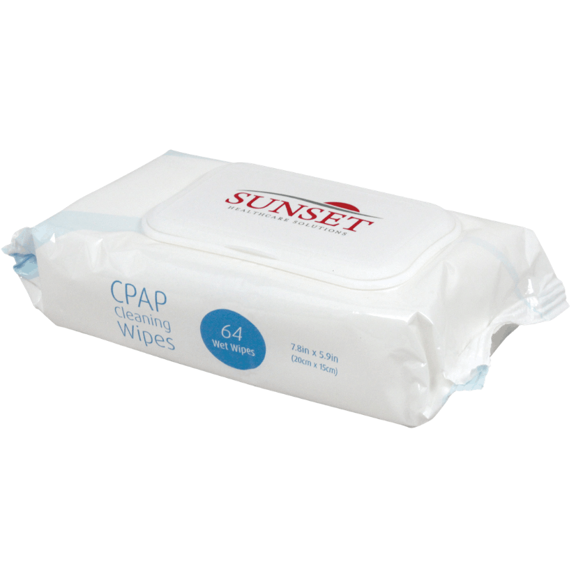 CPAP Cleaning Wipes (64 ct.) by Sunset Healthcare