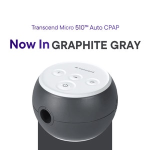 Transcend Micro 510 Auto Travel CPAP Machine (Graphite Gray)