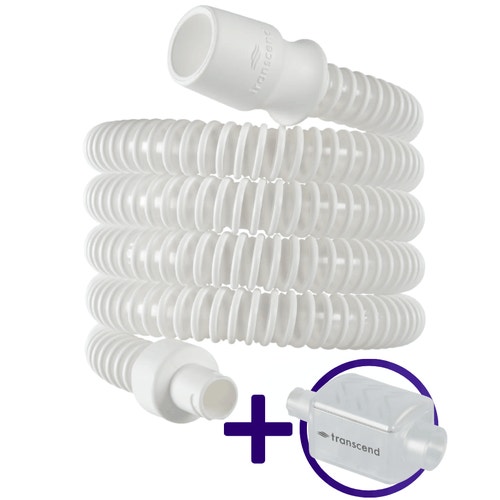 Transcend Micro™ 510 WhisperSoft Muffler Kit with TransFlex™ CPAP Tubing (6-ft)