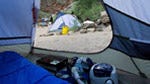 Camping z maszyną CPAP