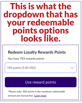 Redeeming Loyalty Rewards Points Step 4 | CPAPsupplies.com