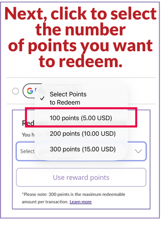 Redeeming Loyalty Rewards Points Step 6 | CPAPsupplies.com