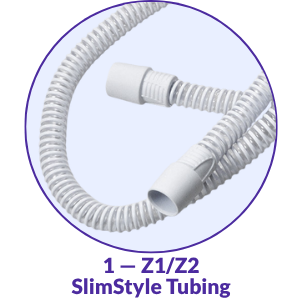 Breas Z1 & Z2 SlimStyle 6ft CPAP Hose Tubing