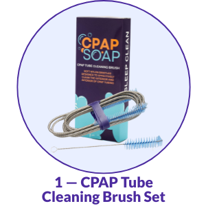 CPAP Cleaning Brush Set by CPAP Soap