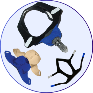 SleepWeaver Elan Soft Cloth Nasal CPAP Mask with Headgear - What's Included