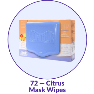 Contour Health Citrus CPAP Wipes