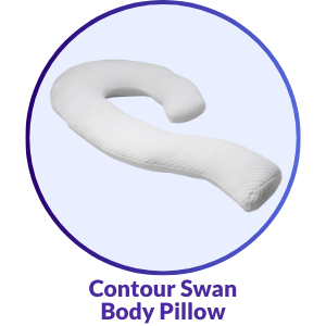 Contour Swan Full Body Pillow