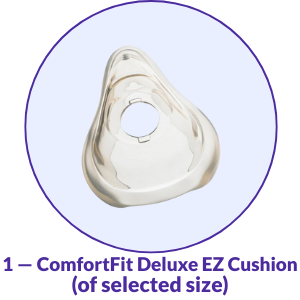 Drive Medical ComfortFit Deluxe Full Face CPAP Mask Cushion