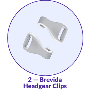 Fisher & Paykel Brevida™ CPAP Mask Headgear Clips