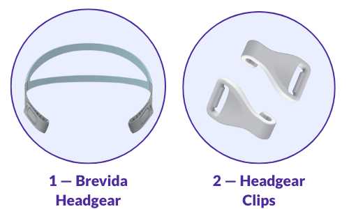 Fisher & Paykel Brevida CPAP Mask Headgear