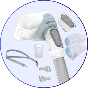 Fisher & Paykel Brevida Nasal Pillow CPAP Mask Fit Pack - What's Included