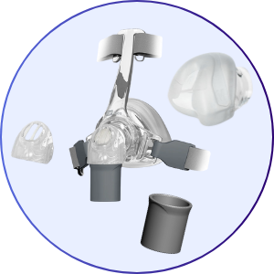 Fisher & Paykel Eson Nasal CPAP Mask without Headgear - What's Included