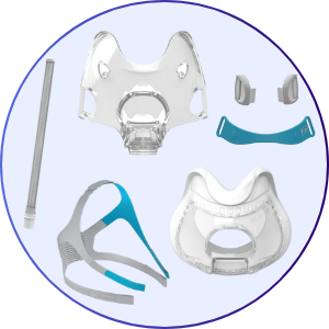Fisher & Paykel Evora Full Face CPAP Mask with Headgear - What's Included