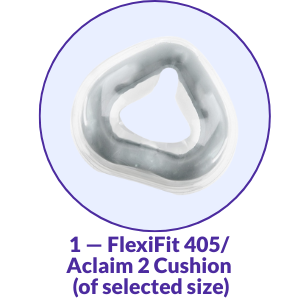 Fisher & Paykel Aclaim 2 / FlexiFit 405 Nasal CPAP Mask Cushion