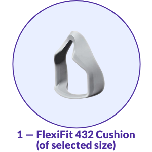 Fisher & Paykel FlexiFit 432 Full Face CPAP Mask Cushion Without Seal
