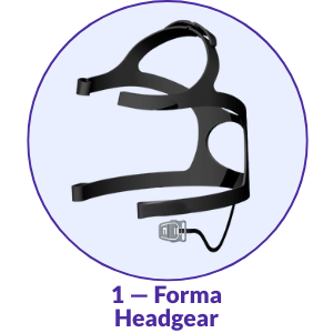 Fisher & Paykel Forma Full Face CPAP Mask Headgear